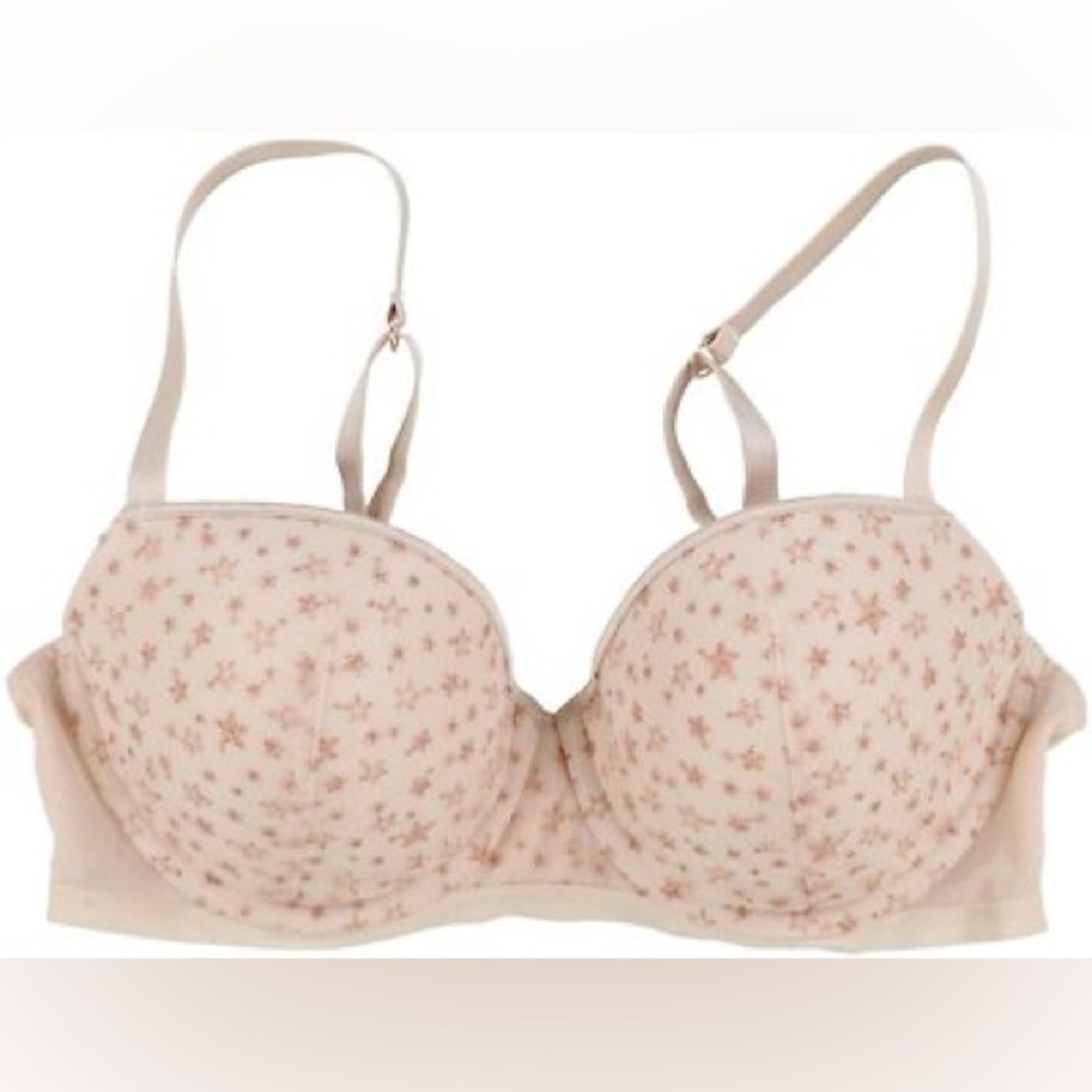 Victoria’s Secret Dream Angels Lined Demi Star Glitter Bra